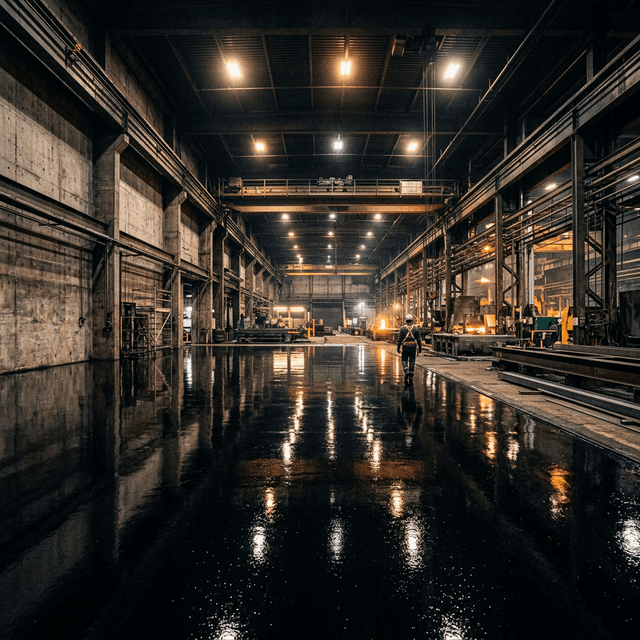 Endüstriyel Zeminlerde Epoksi ve Poliüretan Hakimiyeti